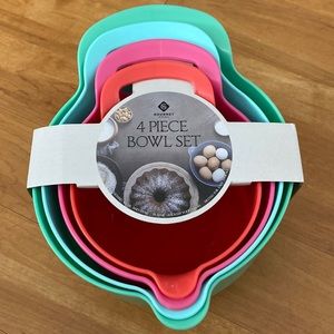 4 piece bowl set